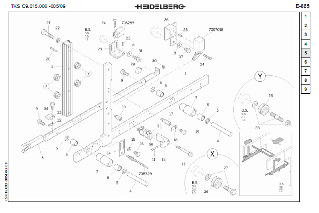 Pneumatic cylinder G4.334.003
