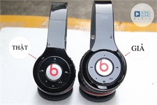Cách phân biệt tai nghe Beats Wireless thật và giả