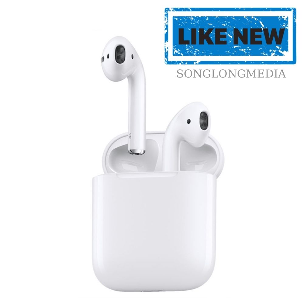 APPLE AIRPODS 2 (FULLBOX LIKE NEW)