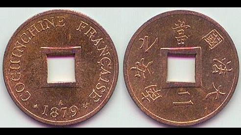Đồng tiền được phát hành năm 1879 tại Việt Nam (Phần 1)