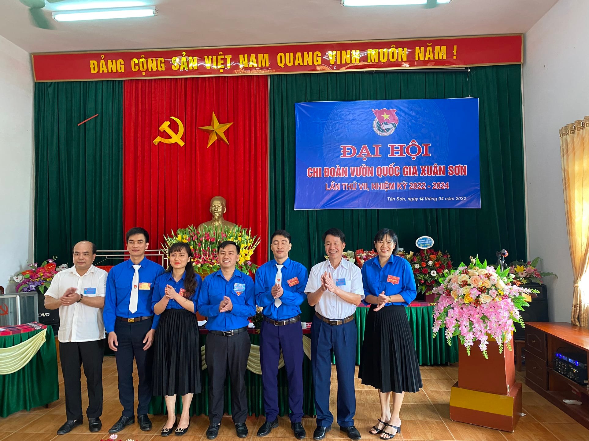 ĐẠI HỘI CHI ĐOÀN VƯỜN QUỐC GIA XUÂN SƠN Lần thứ VII – nhiệm kỳ 2022 - 2024