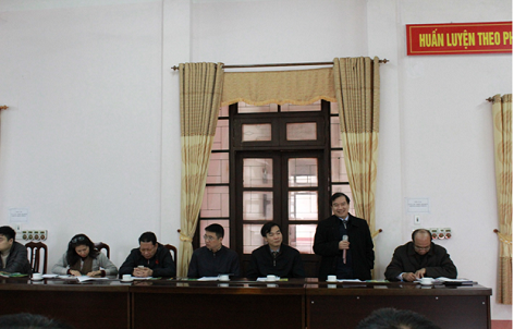 ĐOÀN CÔNG TÁC CỦA BỘ VĂN HÓA, THỂ THAO VÀ DU LỊCH LÀM VIỆC TẠI VQG XUÂN SƠN