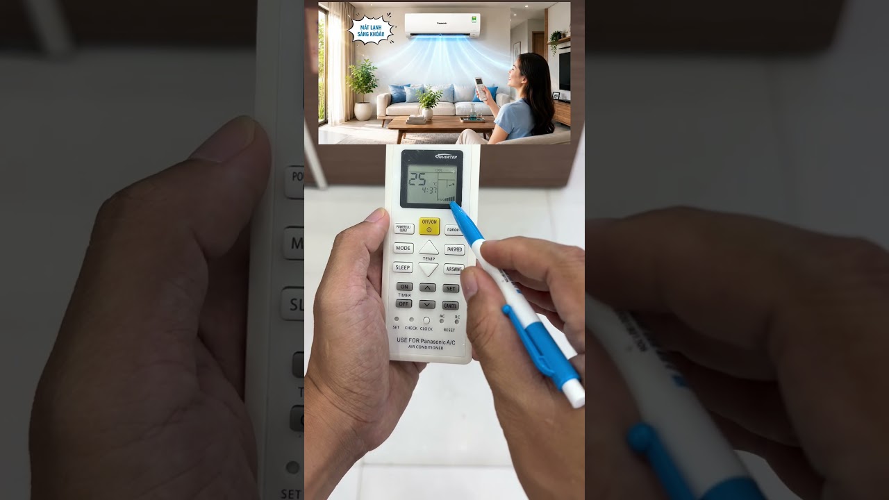 Nút Fan Speed trên máy lạnh Panasonic dùng để làm gì?