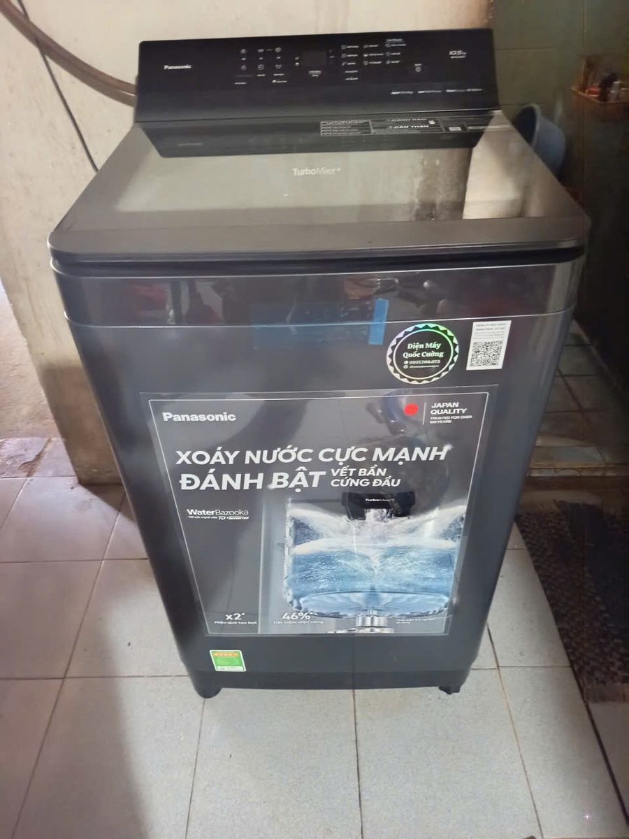Giao máy giặt Panasonic TurboMixer tận nơi tại Tây Ninh