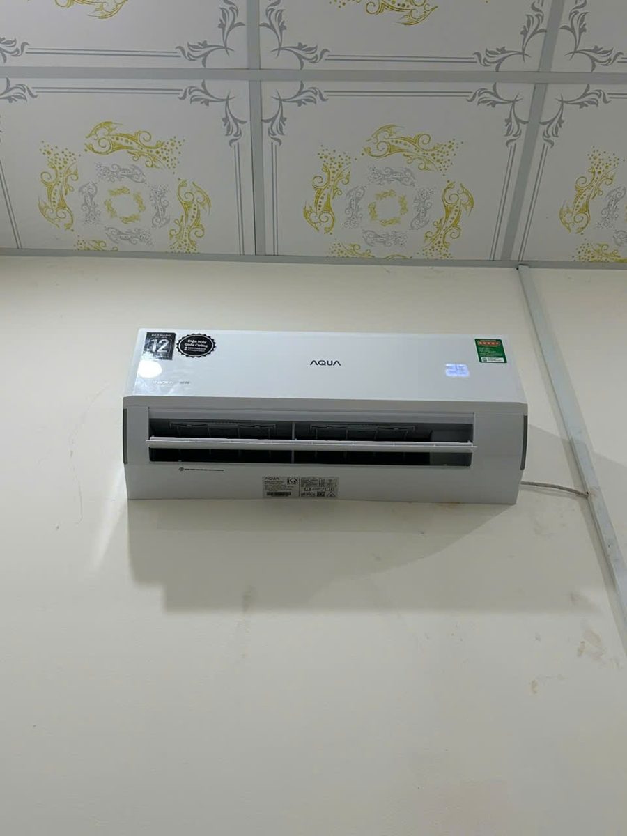 Lắp đặt máy lạnh AQUA Inverter tại Tây Ninh: Hoàn thiện thực tế