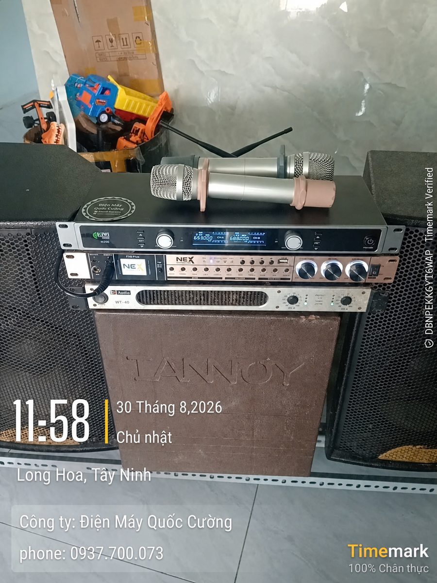Giao micro không dây Kiwi M200 tại Long Hoa, Tây Ninh