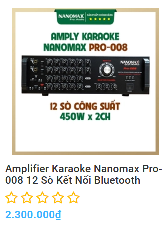 Dàn karaoke gia đình dưới 15 triệu Đáng Mua Nhất