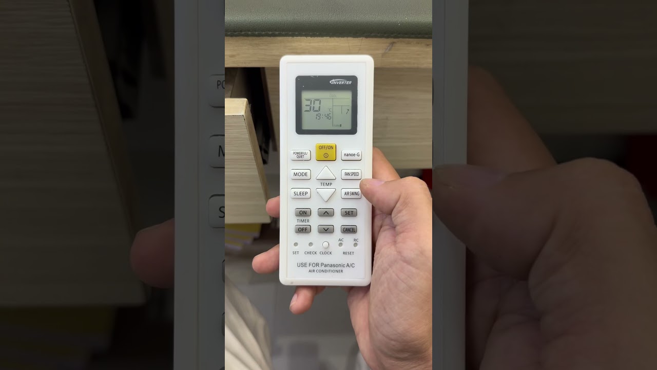 Cách chỉnh máy lạnh Panasonic cho nhà có trẻ nhỏ và người lớn tuổi