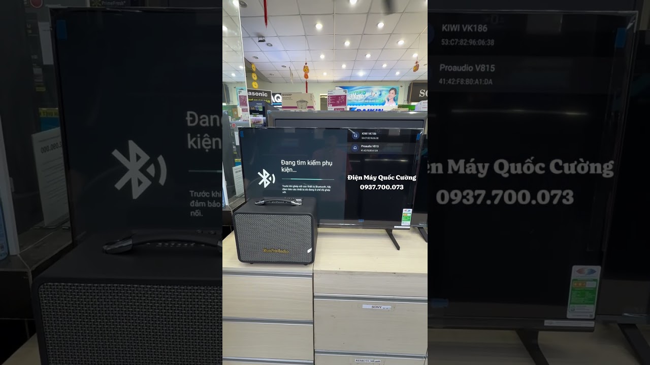 Cách kết nối tivi Sony với loa Bluetooth