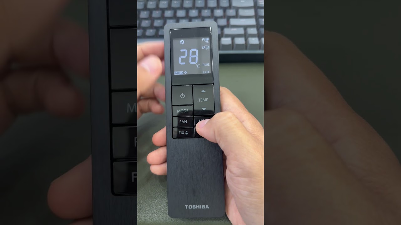 Hướng dẫn sử dụng remote máy lạnh Toshiba dòng F2 2026