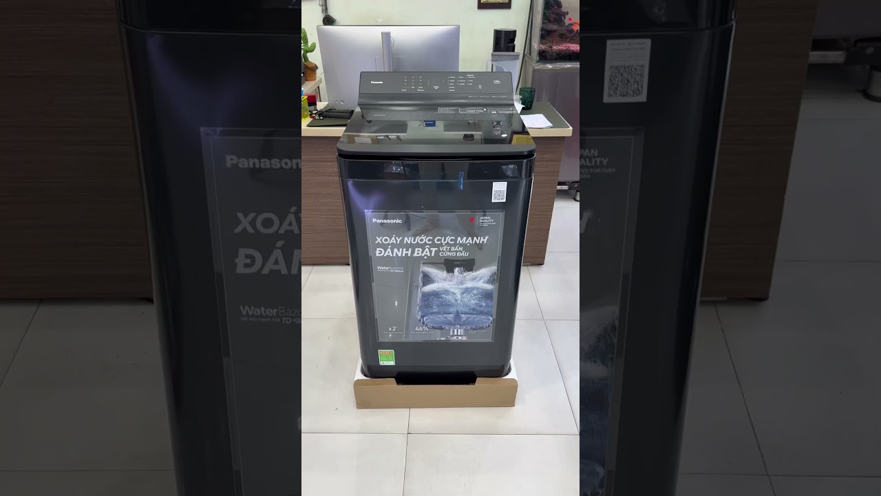 Đập hộp máy giặt Panasonic Inverter 11,5 kg NA-FJ115X1BV đời 2026