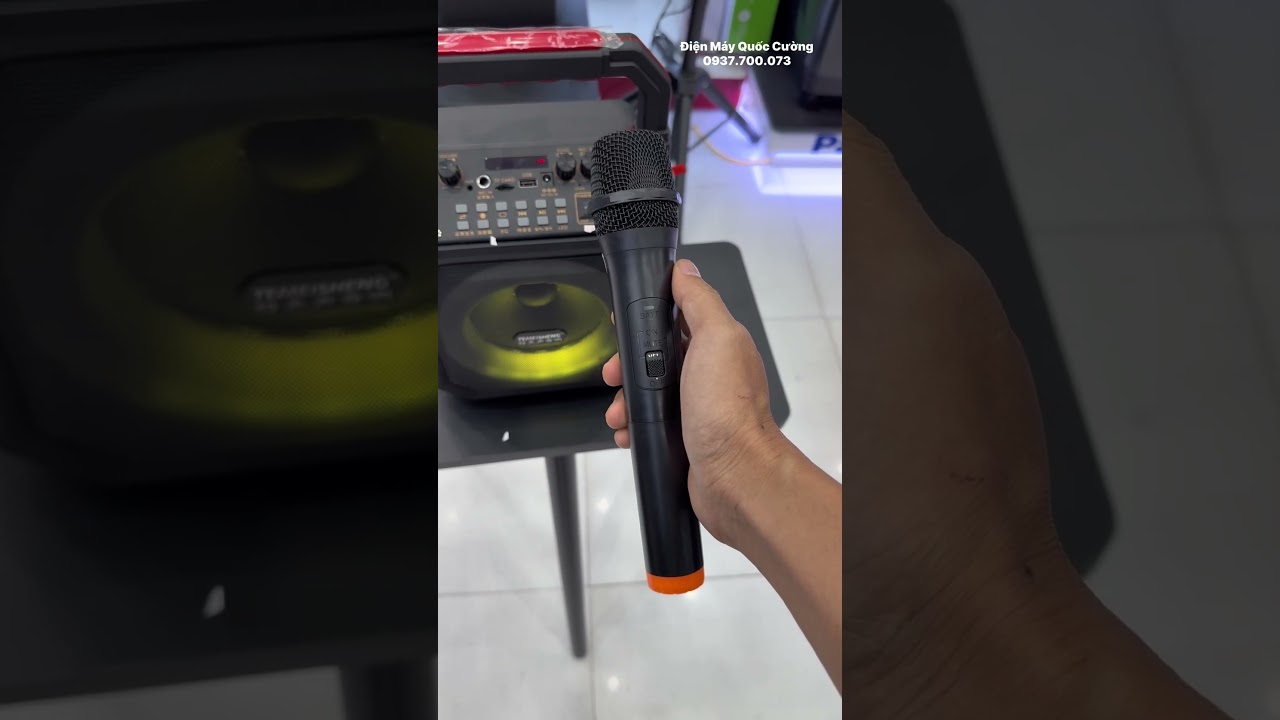 Loa karaoke gia đình cho bé vui hát mỗi ngày