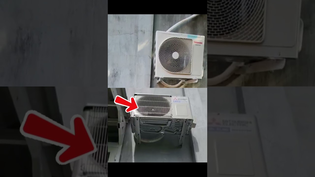 So sánh độ ồn dàn nóng máy lạnh Toshiba và Mitsubishi Electric