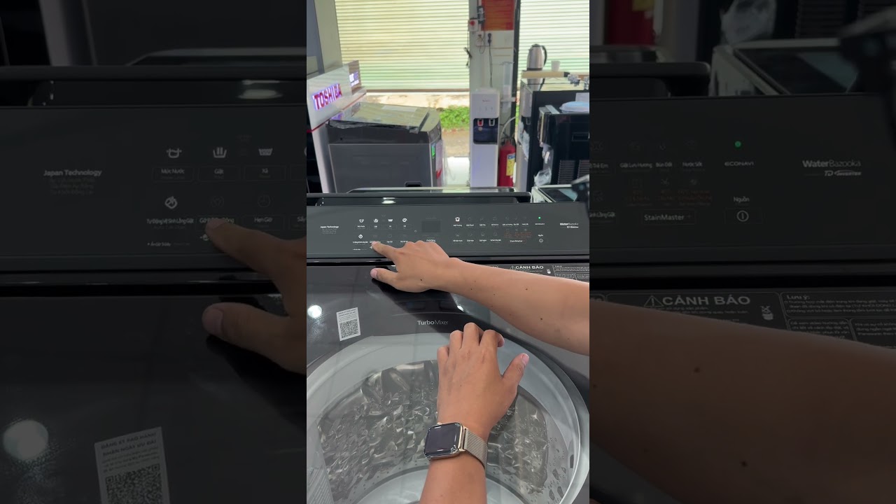 Cách khắc phục máy giặt Panasonic bị rối quần áo