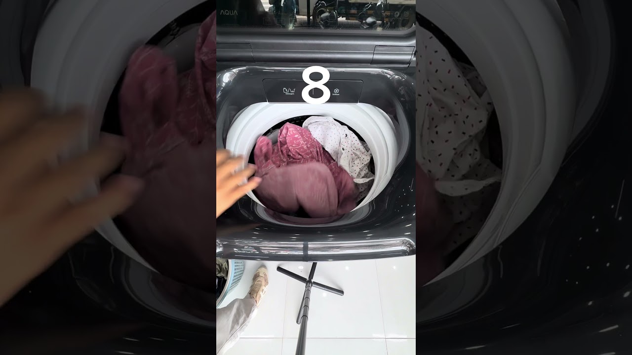 Máy giặt Aqua 16kg giặt được bao nhiêu bộ quần áo?