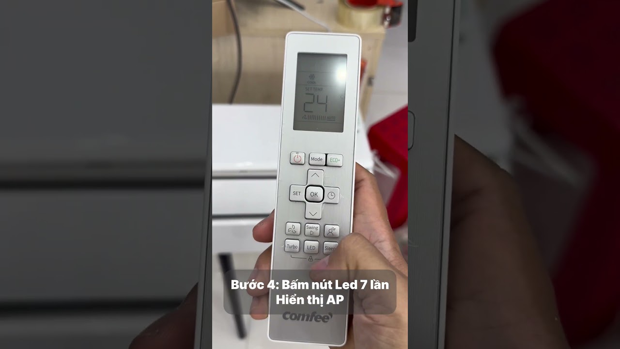 Cách kết nối Wi-Fi máy lạnh Comfee trên điện thoại