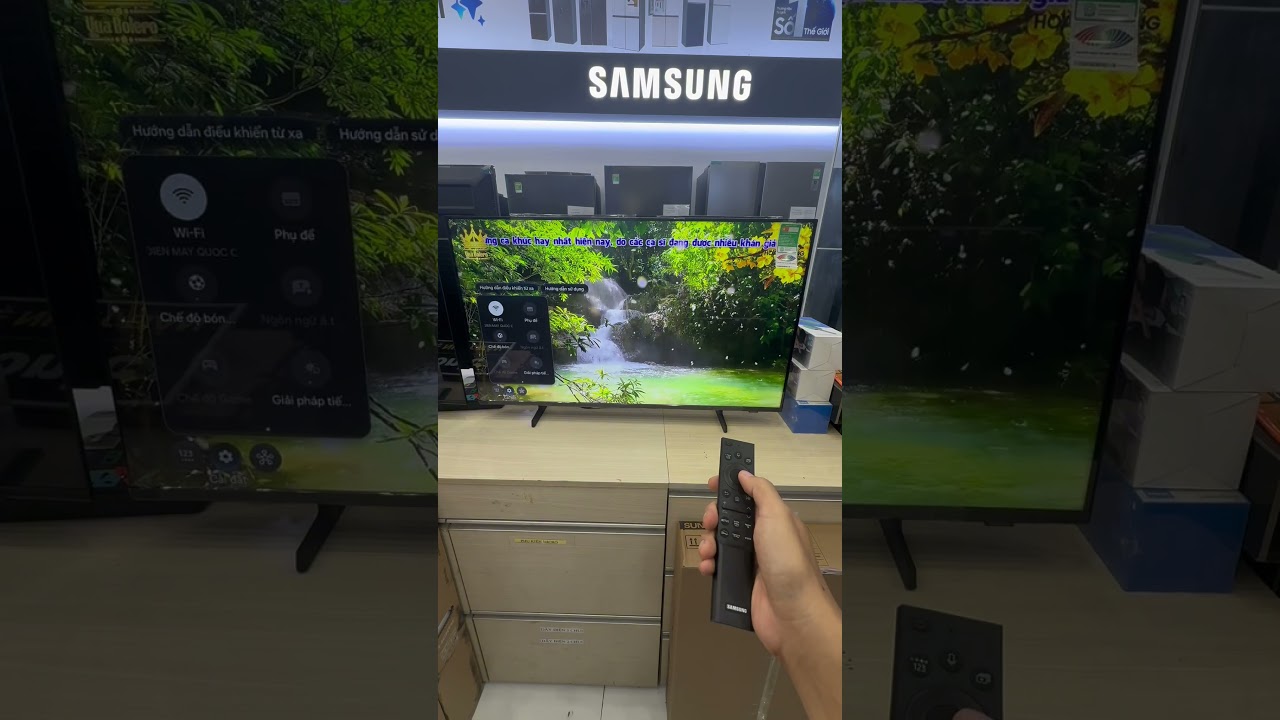 Hướng dẫn hẹn giờ tắt tivi Samsung trước khi ngủ