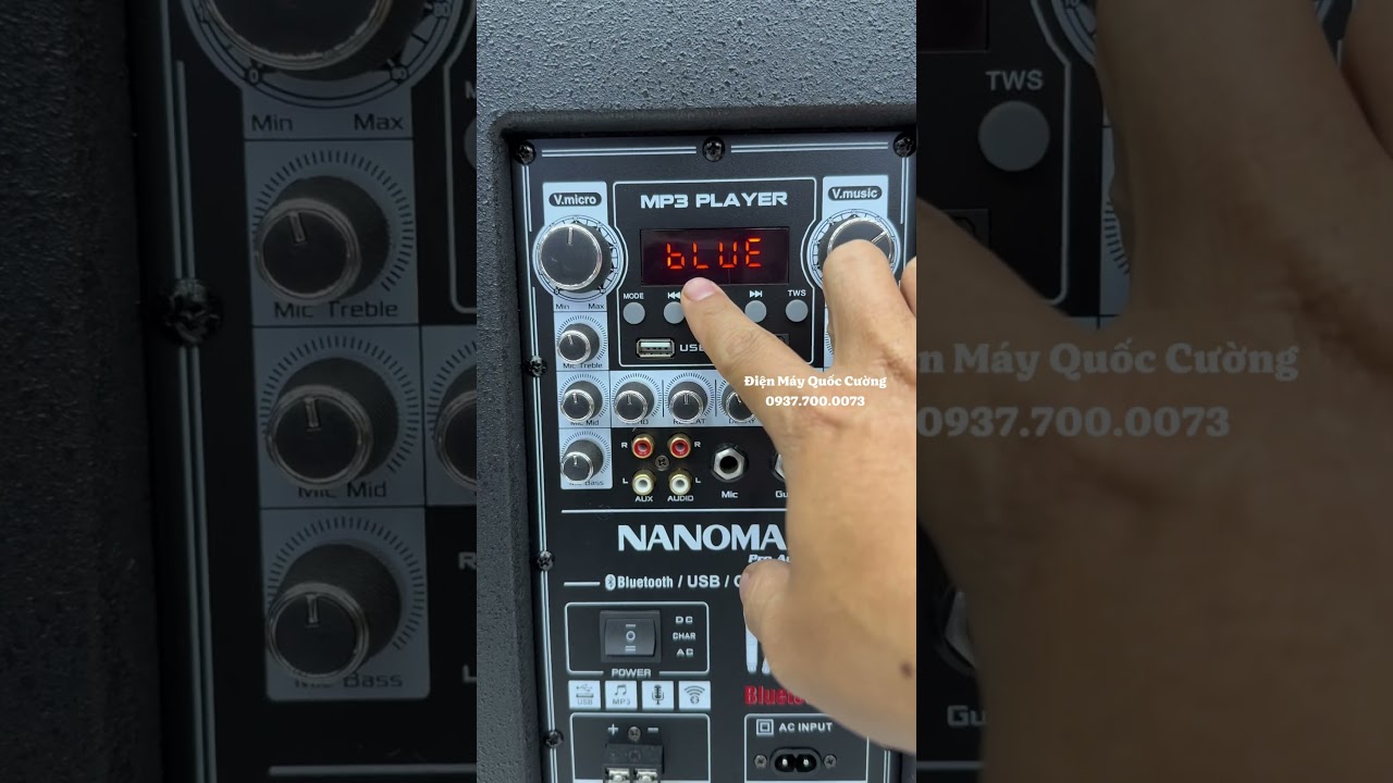 Cách thoát Bluetooth trên loa kéo Nanomax