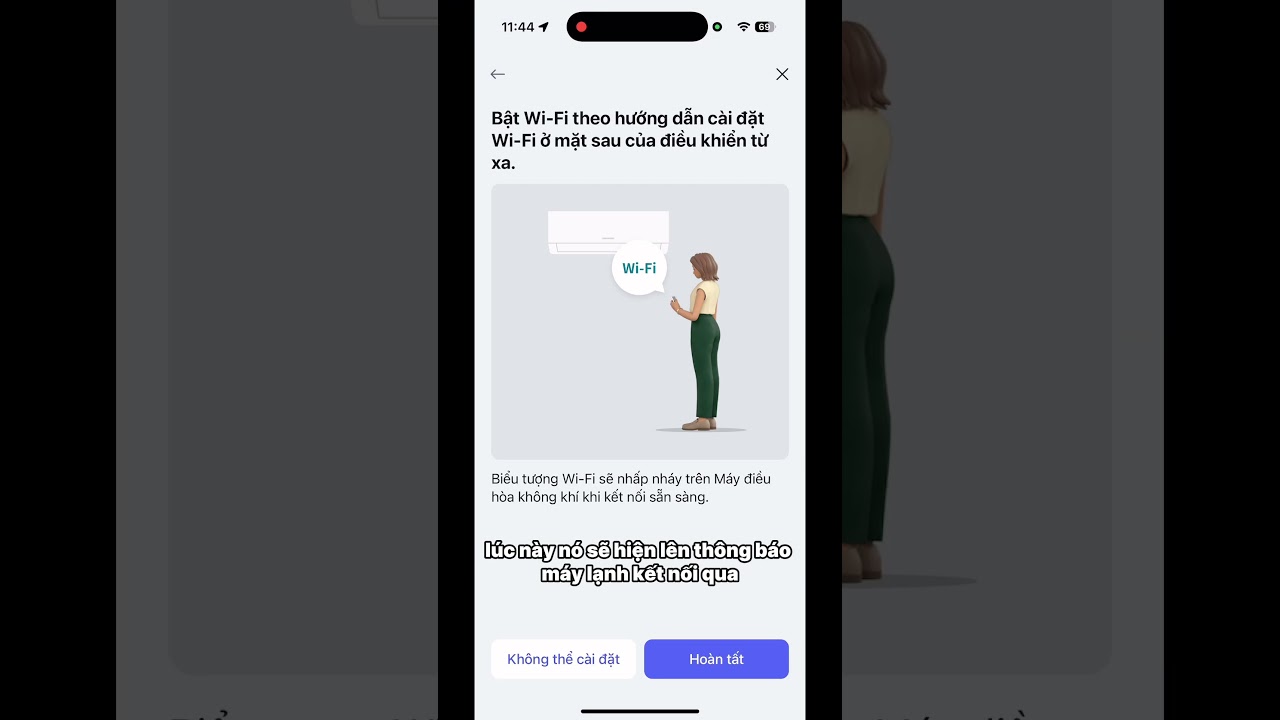 Hướng dẫn kết nối Wi-Fi máy lạnh LG bằng ứng dụng LG ThinQ