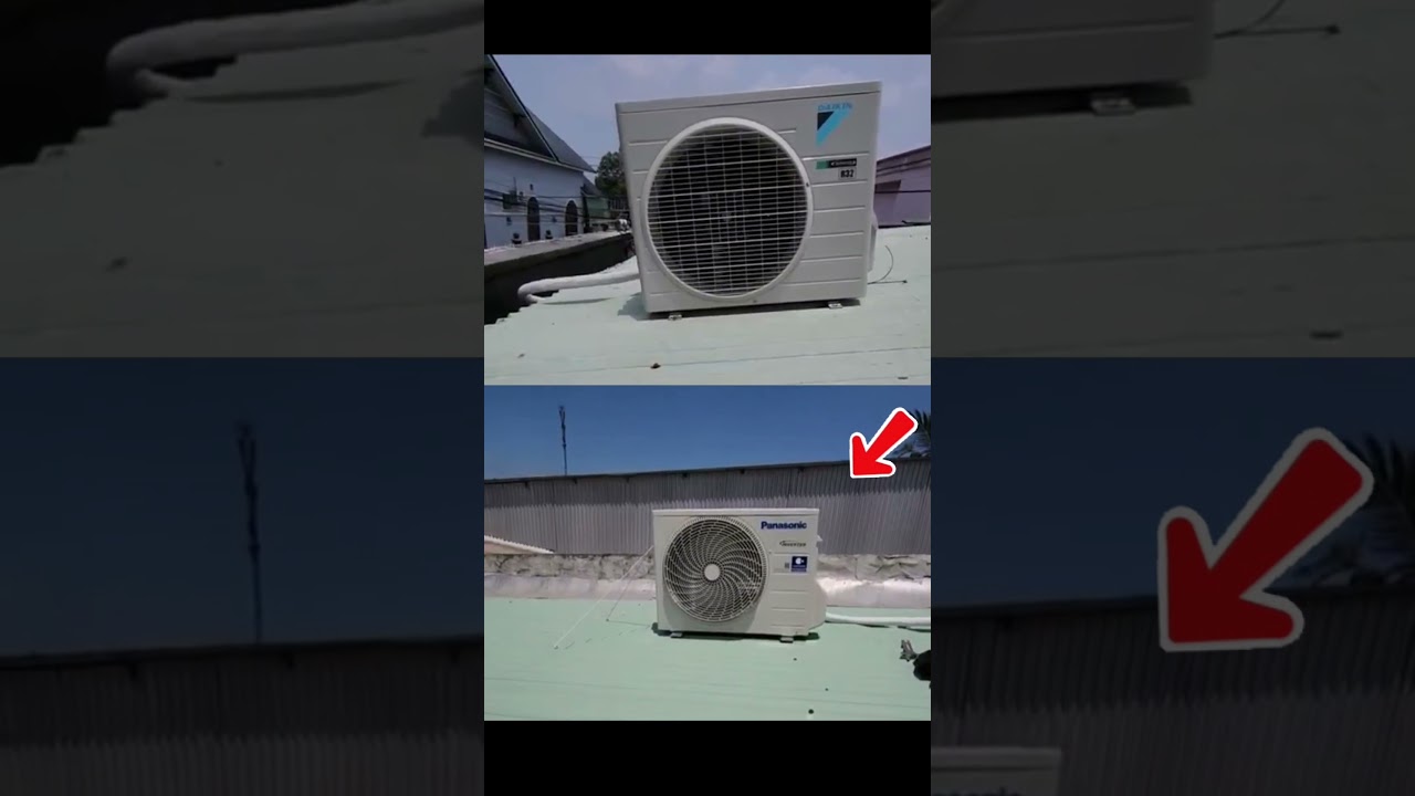 So sánh độ ồn dàn nóng máy lạnh Daikin và Panasonic
