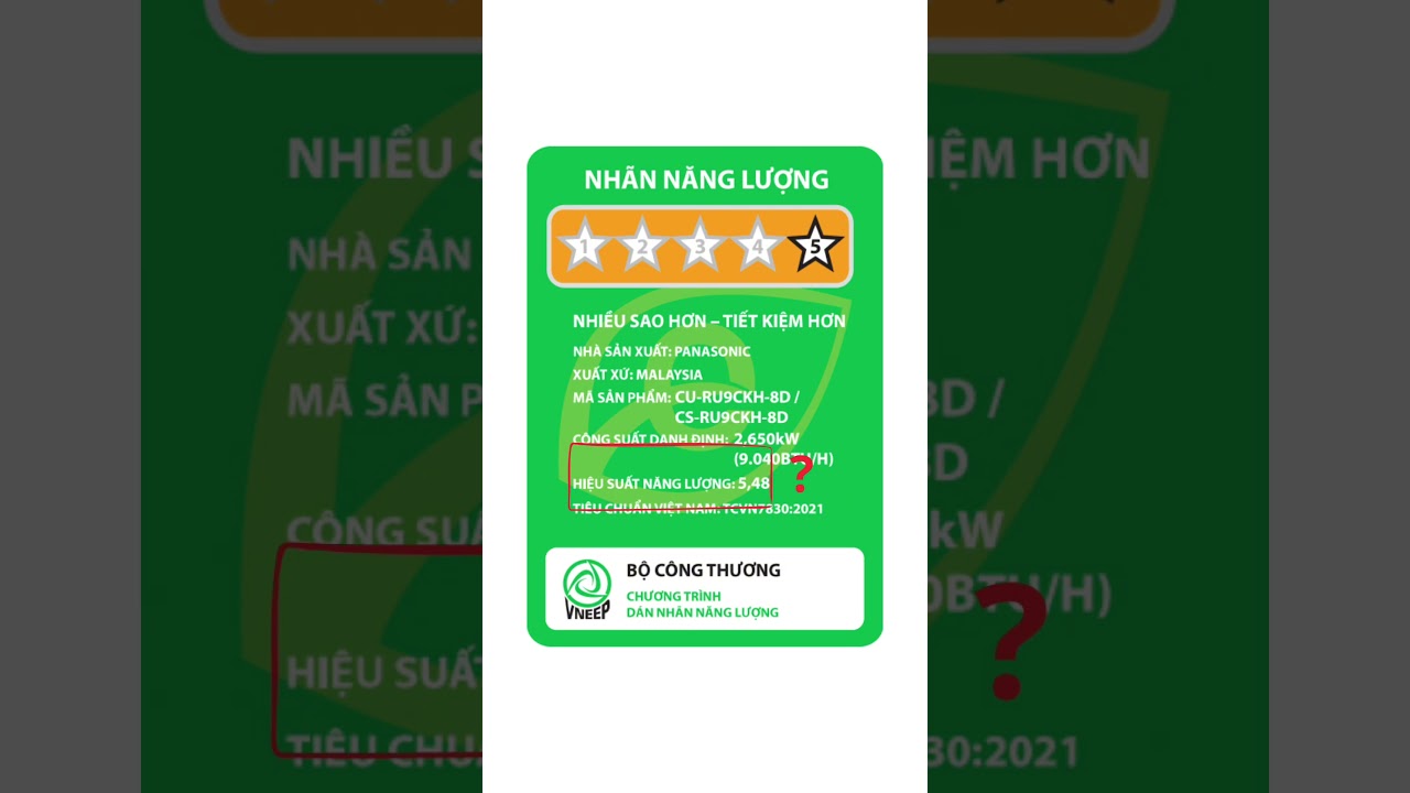 Cách đọc thông số máy lạnh trước khi chọn mua
