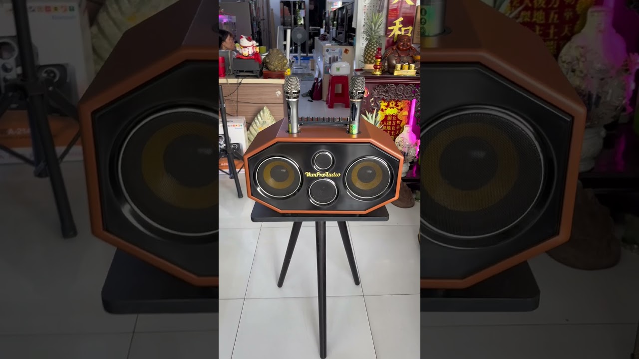 Đánh giá loa karaoke xách tay VHM Pro 6H52 bass đôi 16 cm