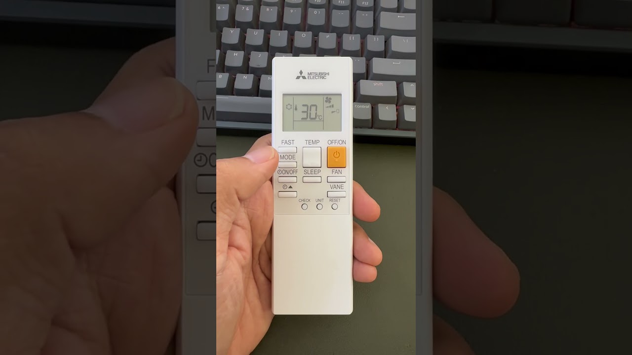 Cách cài đặt máy lạnh Mitsubishi Electric tiết kiệm điện