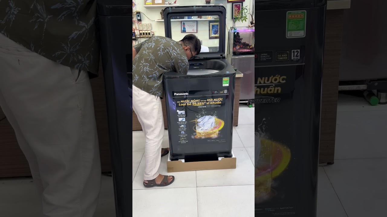 Đánh giá máy giặt Panasonic 14,5 kg NA-FD145V3BV