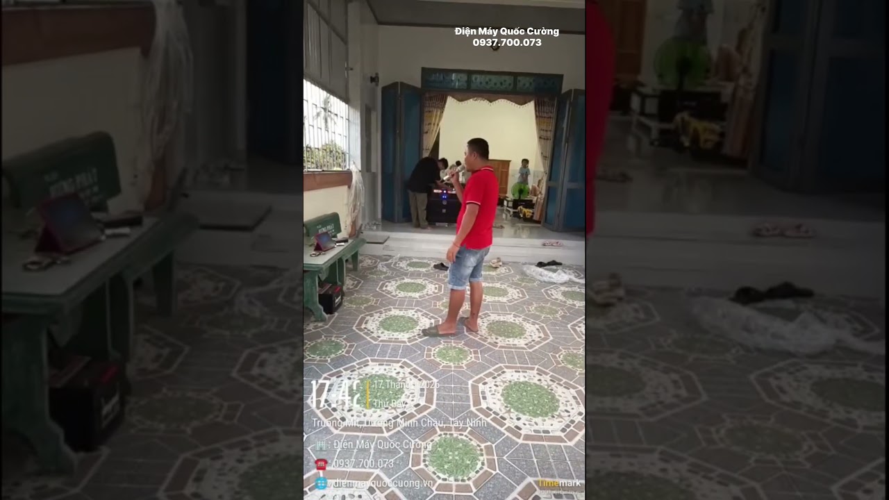 Bàn giao loa kéo điện tại Dương Minh Châu, Tây Ninh