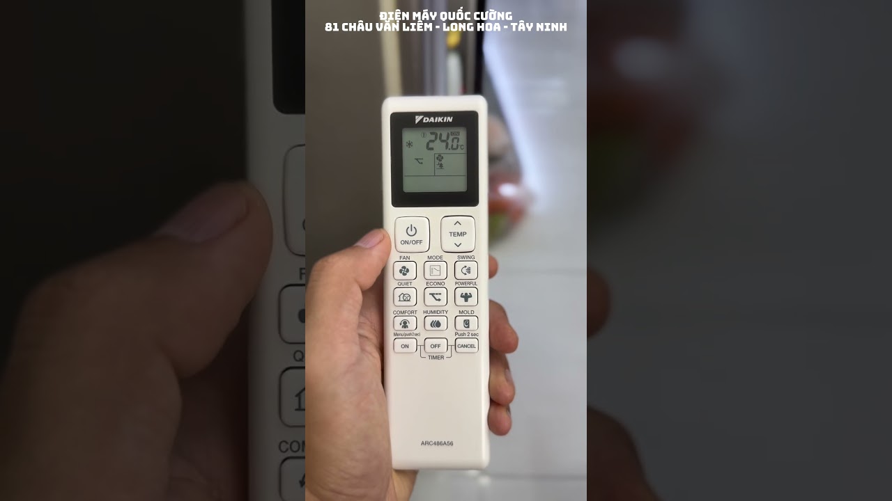 Hướng dẫn sử dụng remote Daikin FTKB/ATKB từ A-Z