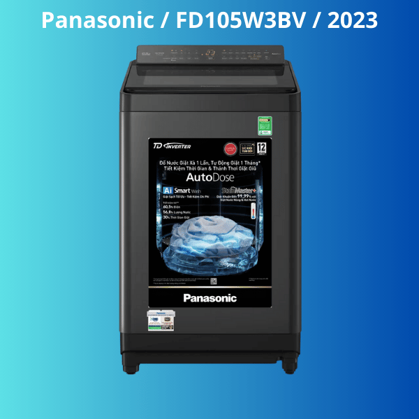 Đánh Giá Máy Giặt Panasonic 10.5 Kg FD105W3BV