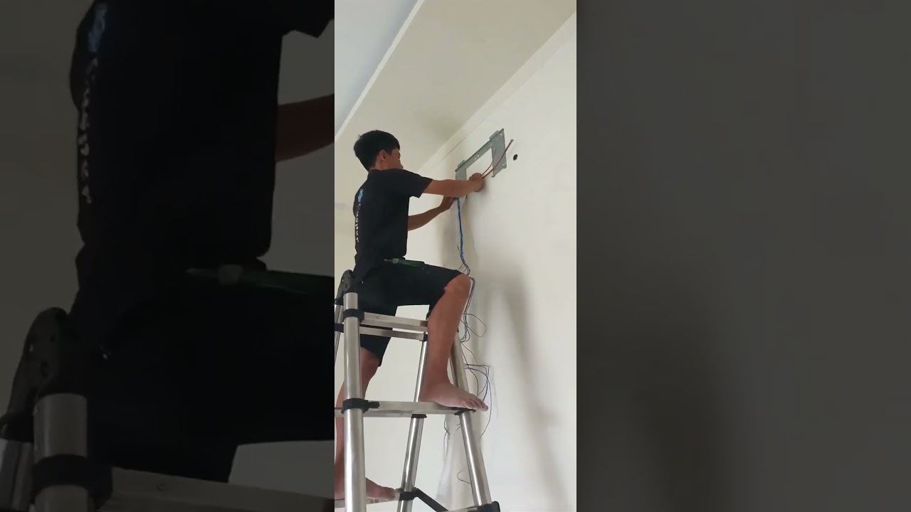 Quy trình lắp đặt máy lạnh của Điện Máy Quốc Cường Tây Ninh