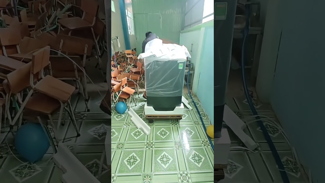 Bàn giao máy giặt và tivi cho Trường Mầm non Tân Hòa, Tây Ninh