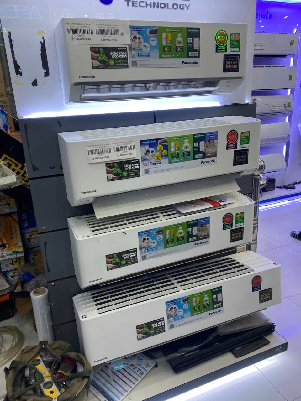 máy lạnh panasonic 1 ngựa