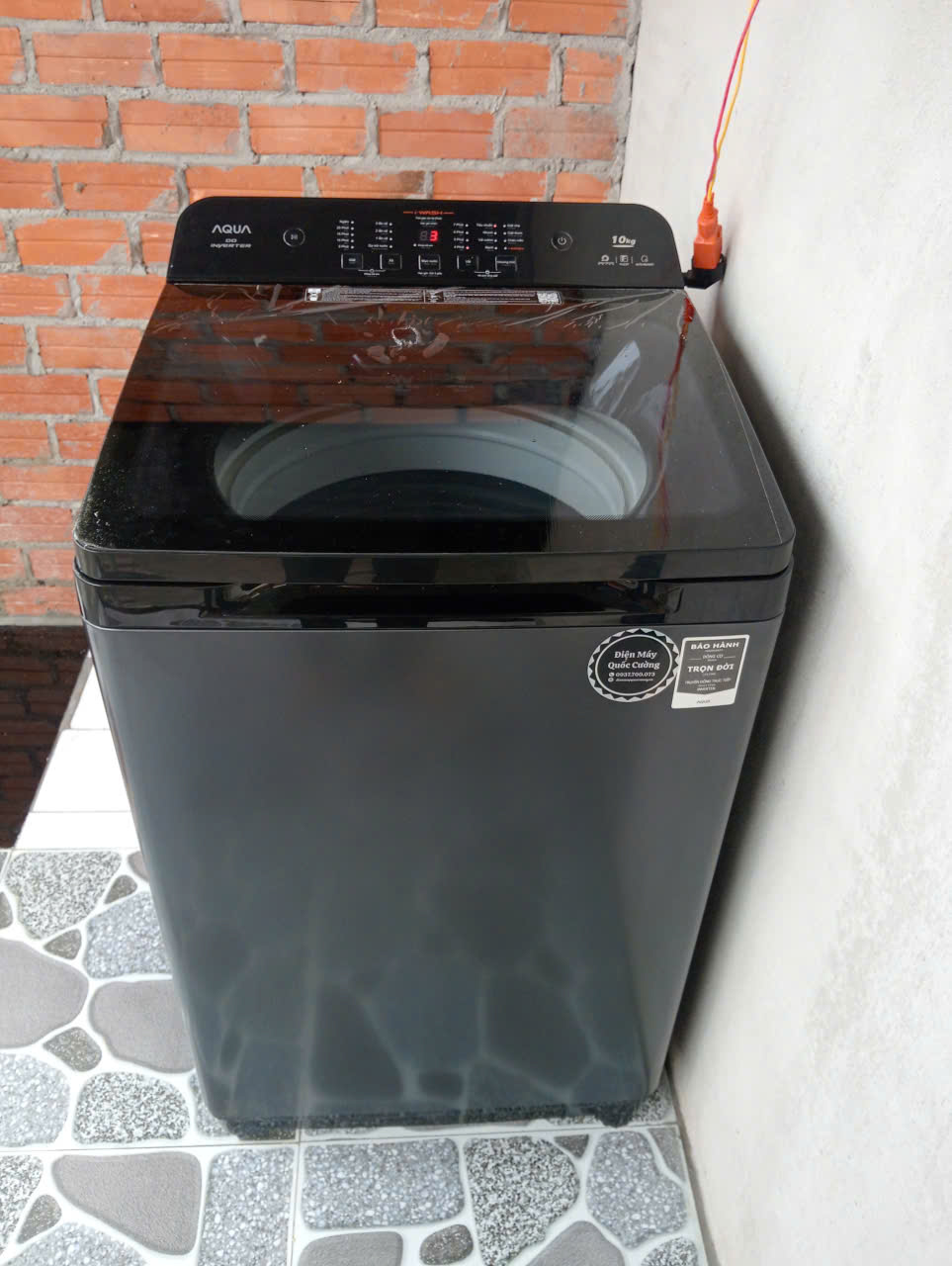 Đánh giá Máy Giặt Aqua Inverter 10 Kg AQW-DR100JT.BK