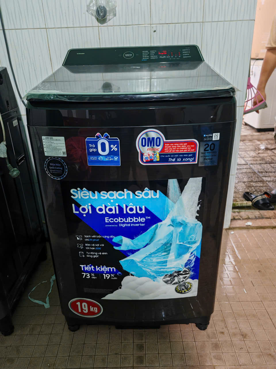 Đánh giá Máy Giặt Samsung Inverter 19 kg WA80F19B9BSV