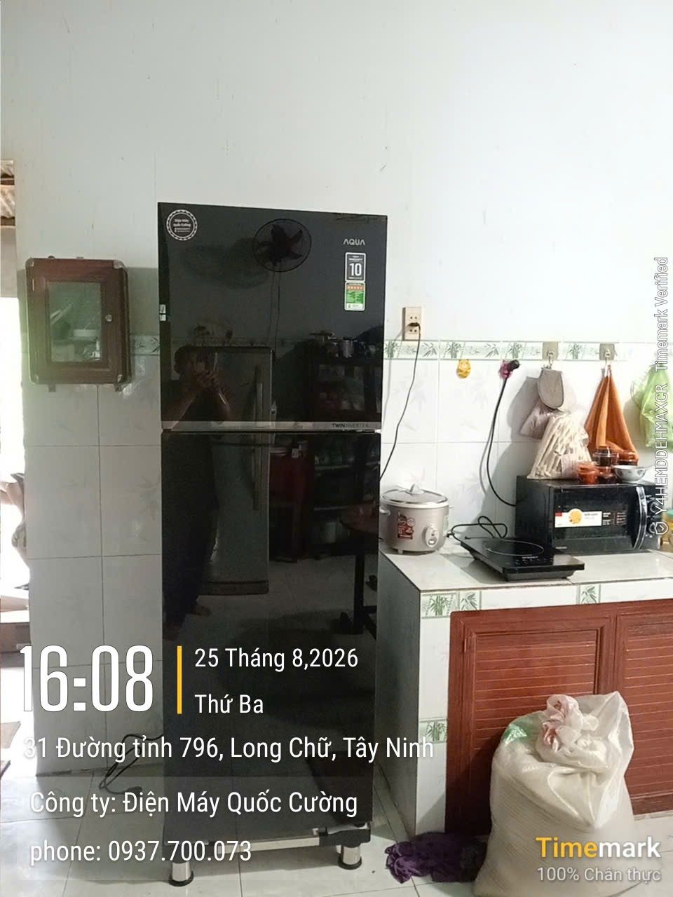 Tủ lạnh AQUA giao tận nhà khách hàng tại Tây Ninh
