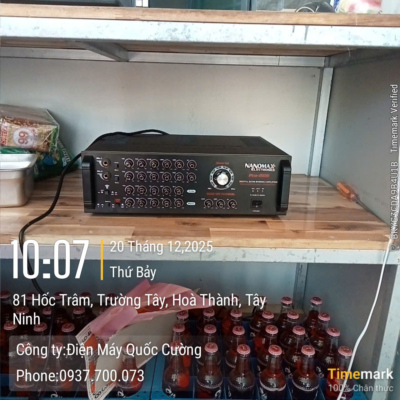 Amplifier Karaoke Nanomax Pro-008 12 Sò