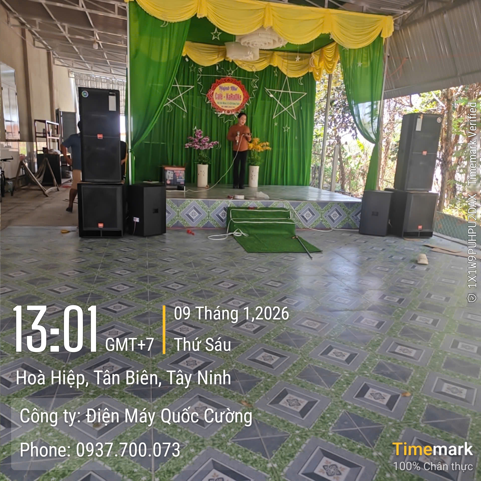 Dàn máy sân khấu Lớn