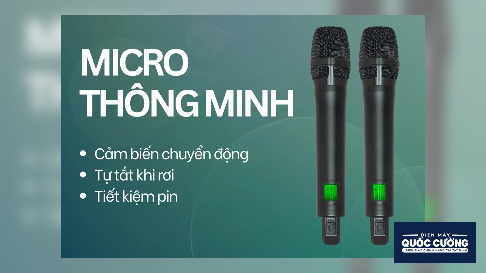 Hai micro UHF thông minh kèm loa SONCAMEDIA TOP 530 MAX