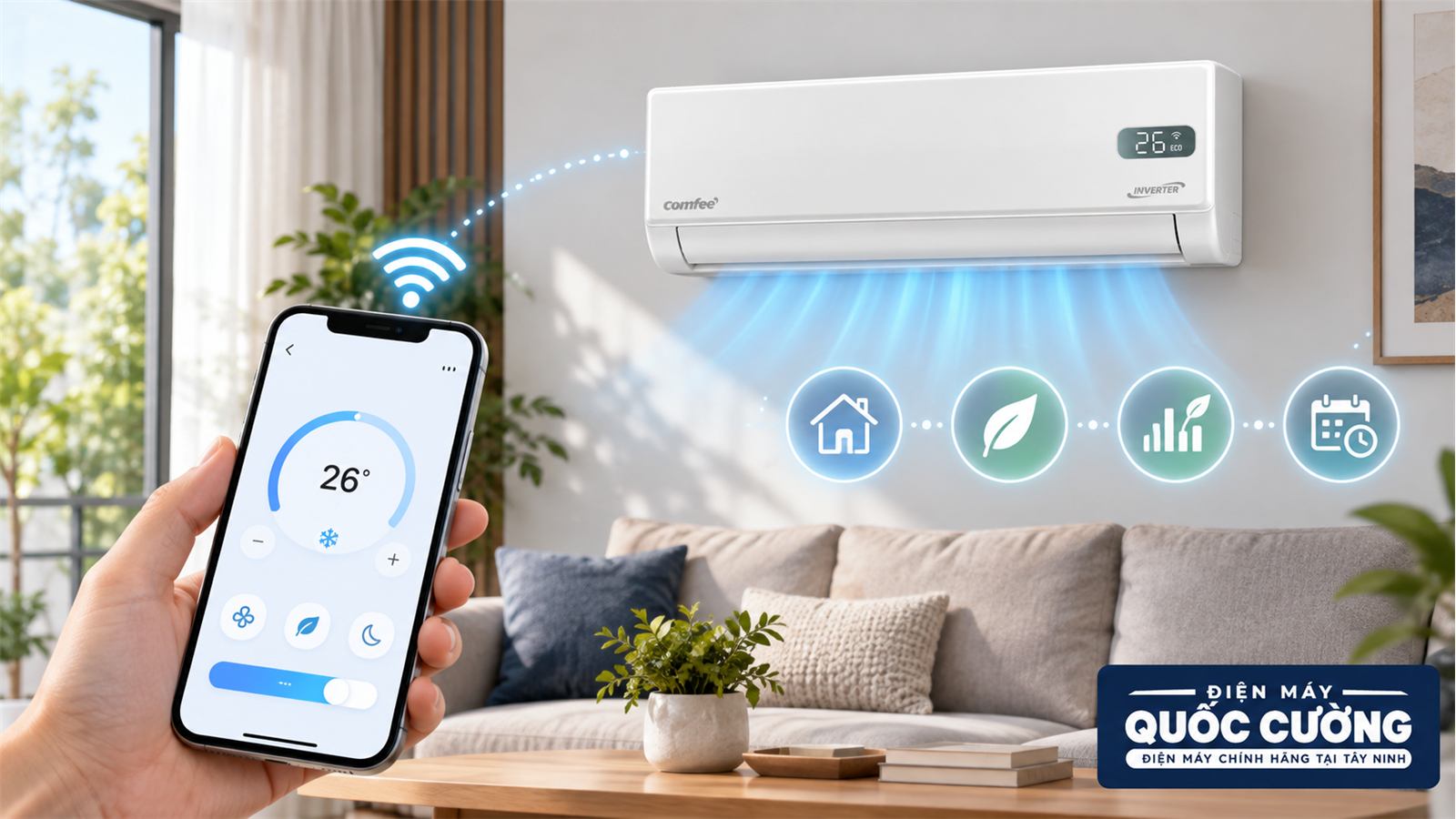 Điều khiển Comfee CFS-13VGXF qua SmartHome