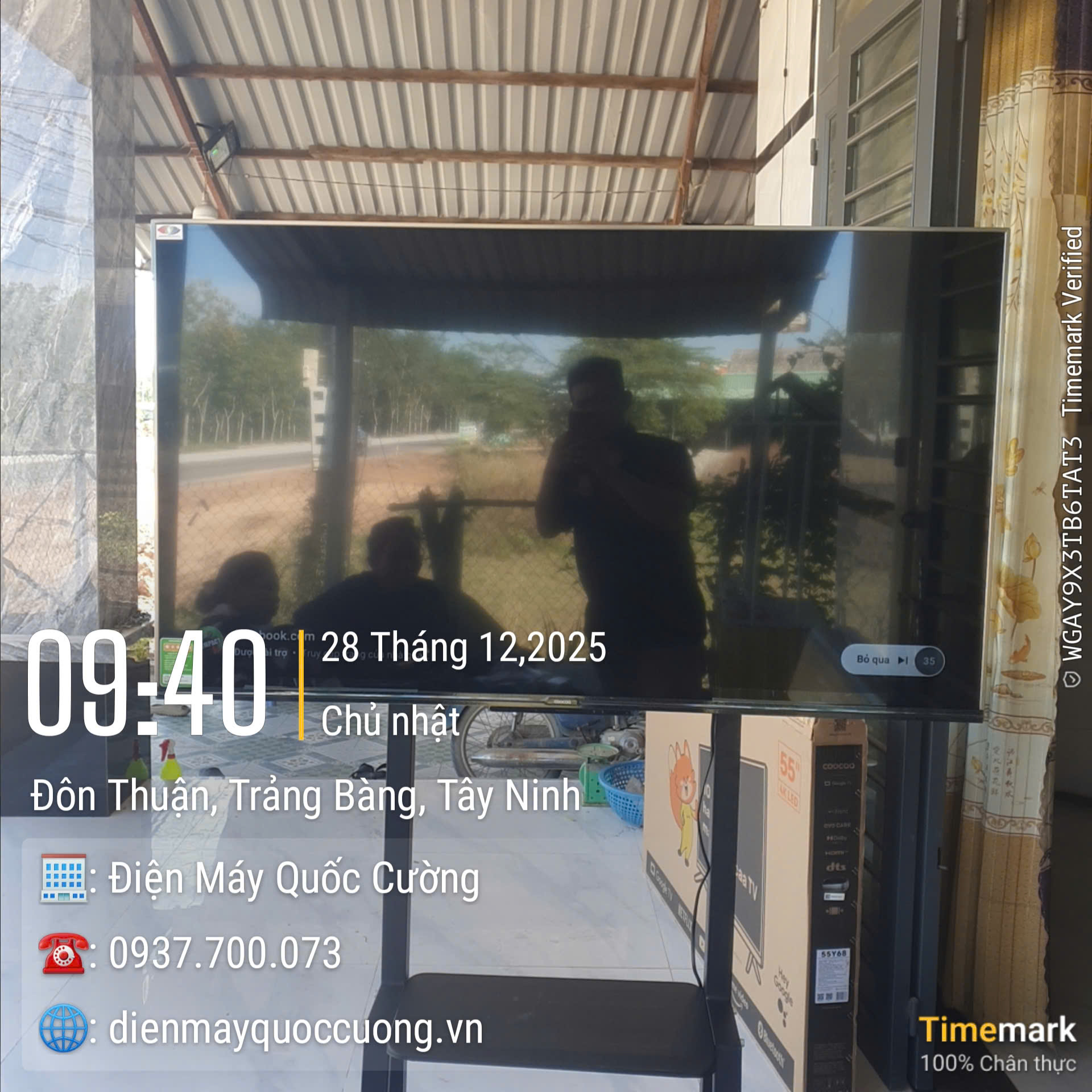 Google Tivi Coocaa 4K 55 Inch 55Y68