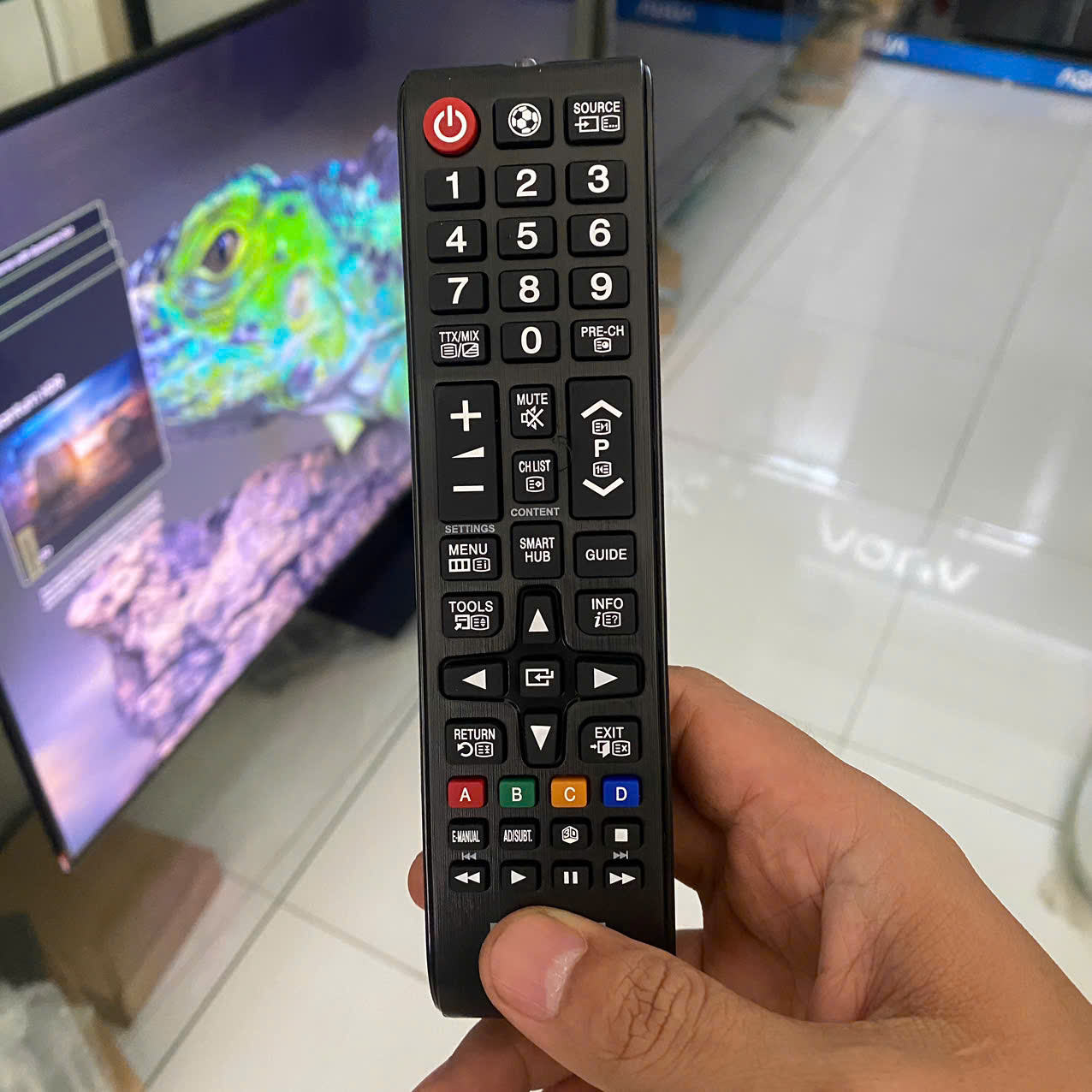 Hướng dẫn sử dụng điều khiển tivi Samsung - Quốc Cường ...