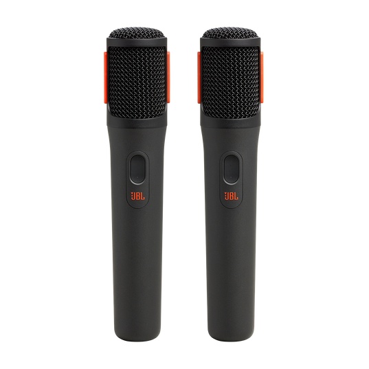 Hai micro không dây của JBL PartyBox On-The-Go 2