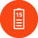 Biểu tượng thời lượng pin JBL PartyBox On-The-Go 2