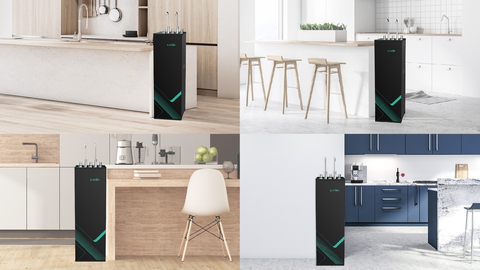 Minh họa cách bố trí Karofi KAD-M68 trong các không gian nội thất
