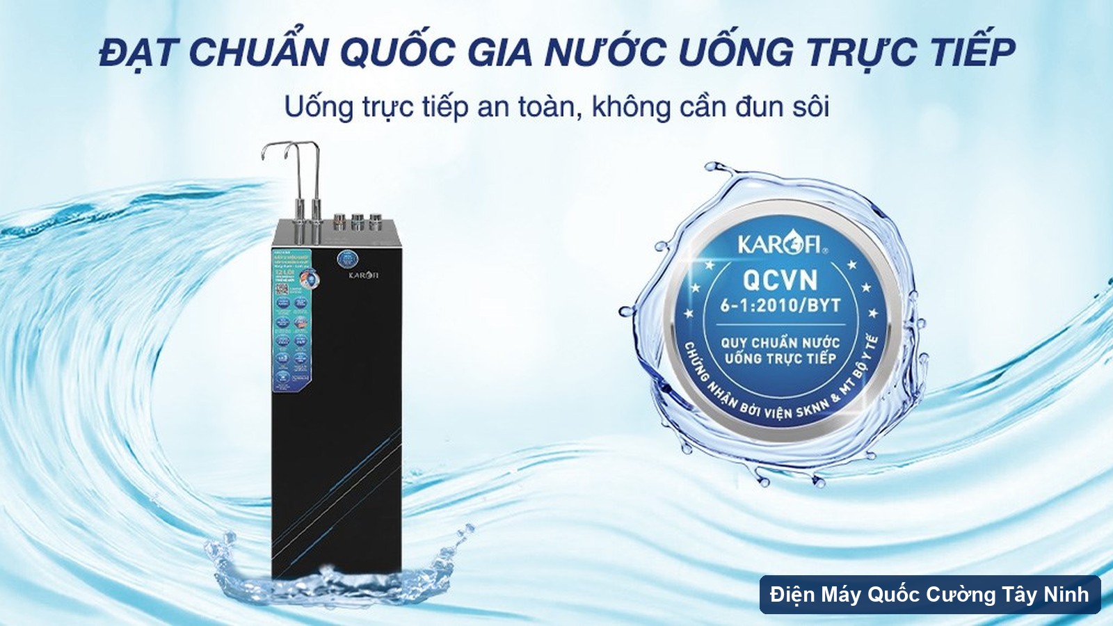 Ba chế độ nóng nguội lạnh Karofi KAD-X59