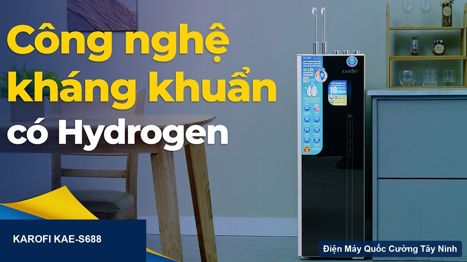 Tổng quan máy lọc nước Karofi KAE-S688 12 lõi