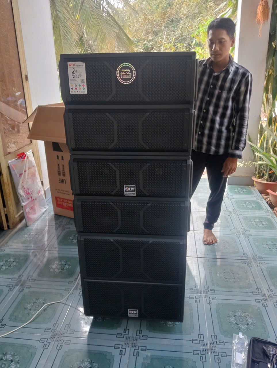 Loa karaoke Array KTV Bass 50cm