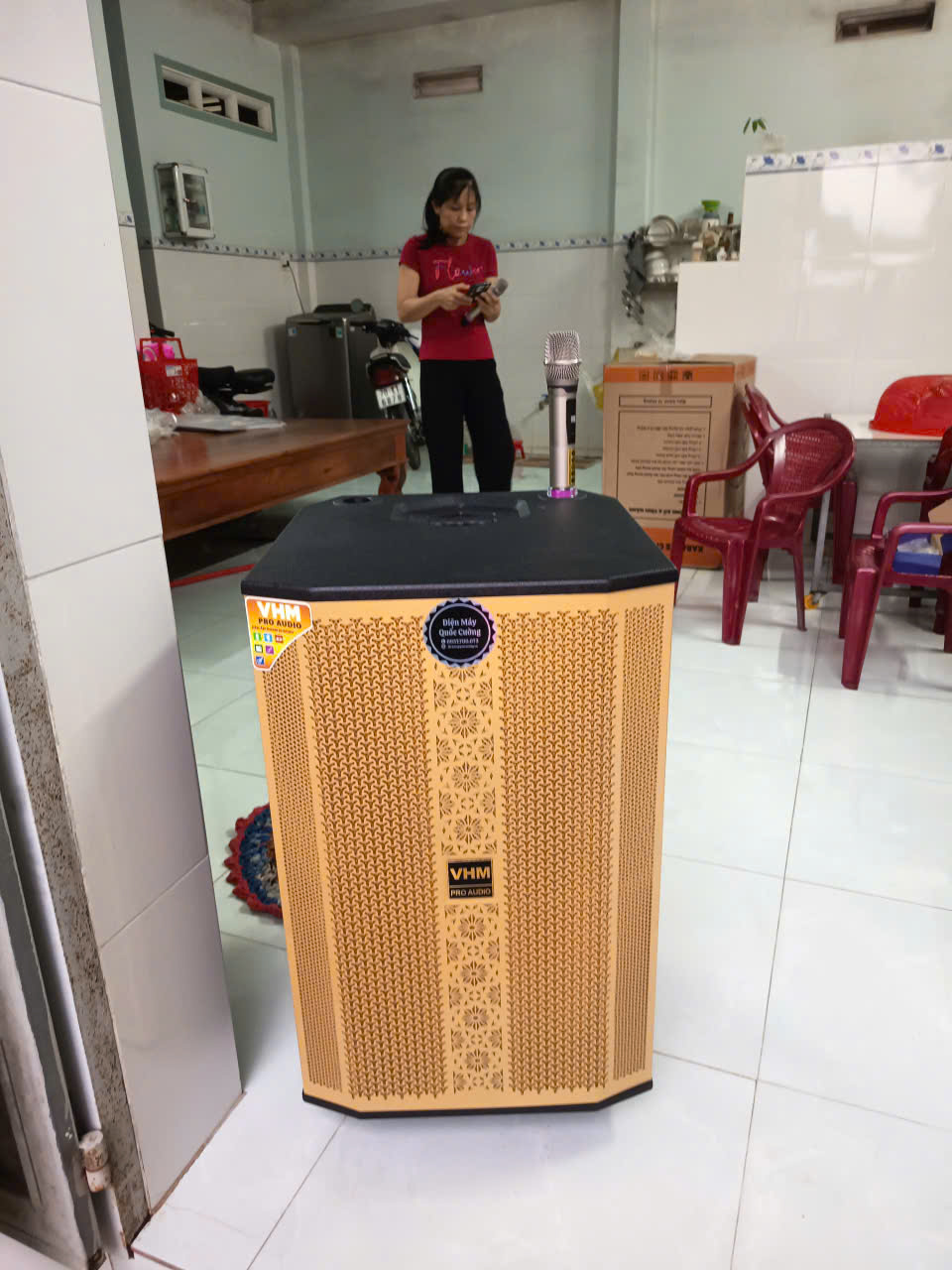Loa Karaoke Di Động Model: 15T04 VHM